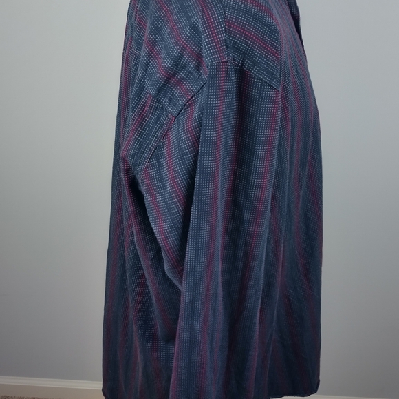 van heusen Button Up Mens dress shirt Size XL... 17 1/2-18 Casual Long Sleeve - Picture 7 of 13